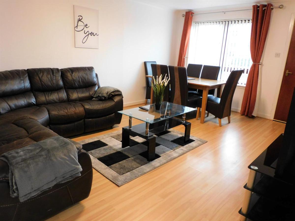 2 Bed Apt On Quiet Cul-De-Sac, Fab Location Paisley Luaran gambar